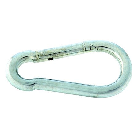 CAMPBELL CHAIN & FITTINGS Campbell Zinc-Plated Steel Spring Snap 200 lb. cap. 3.22 in. L T7645036